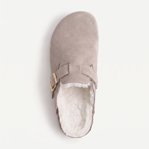Fenn Cozy Suede Clog