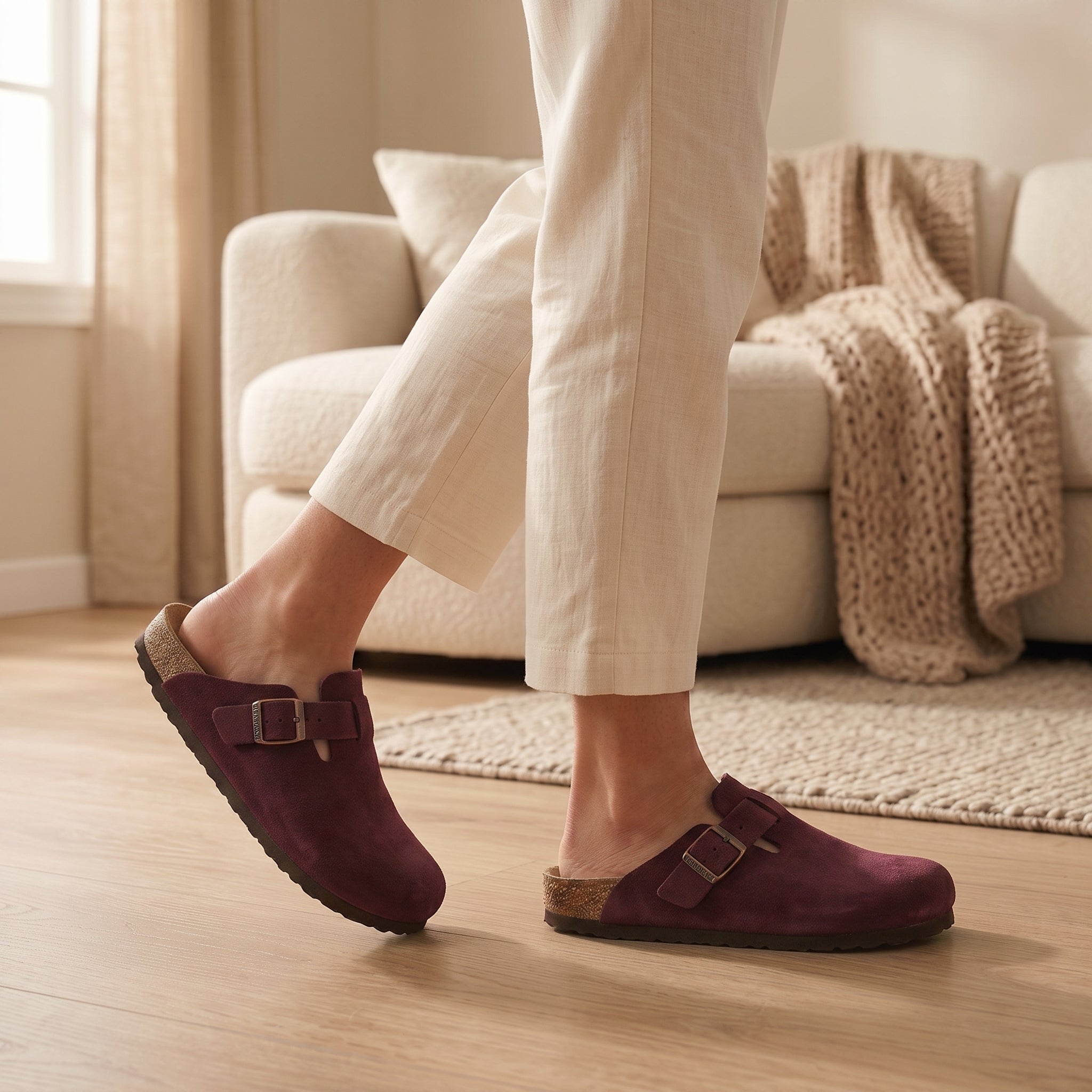 Fenn Classic Suede Clog