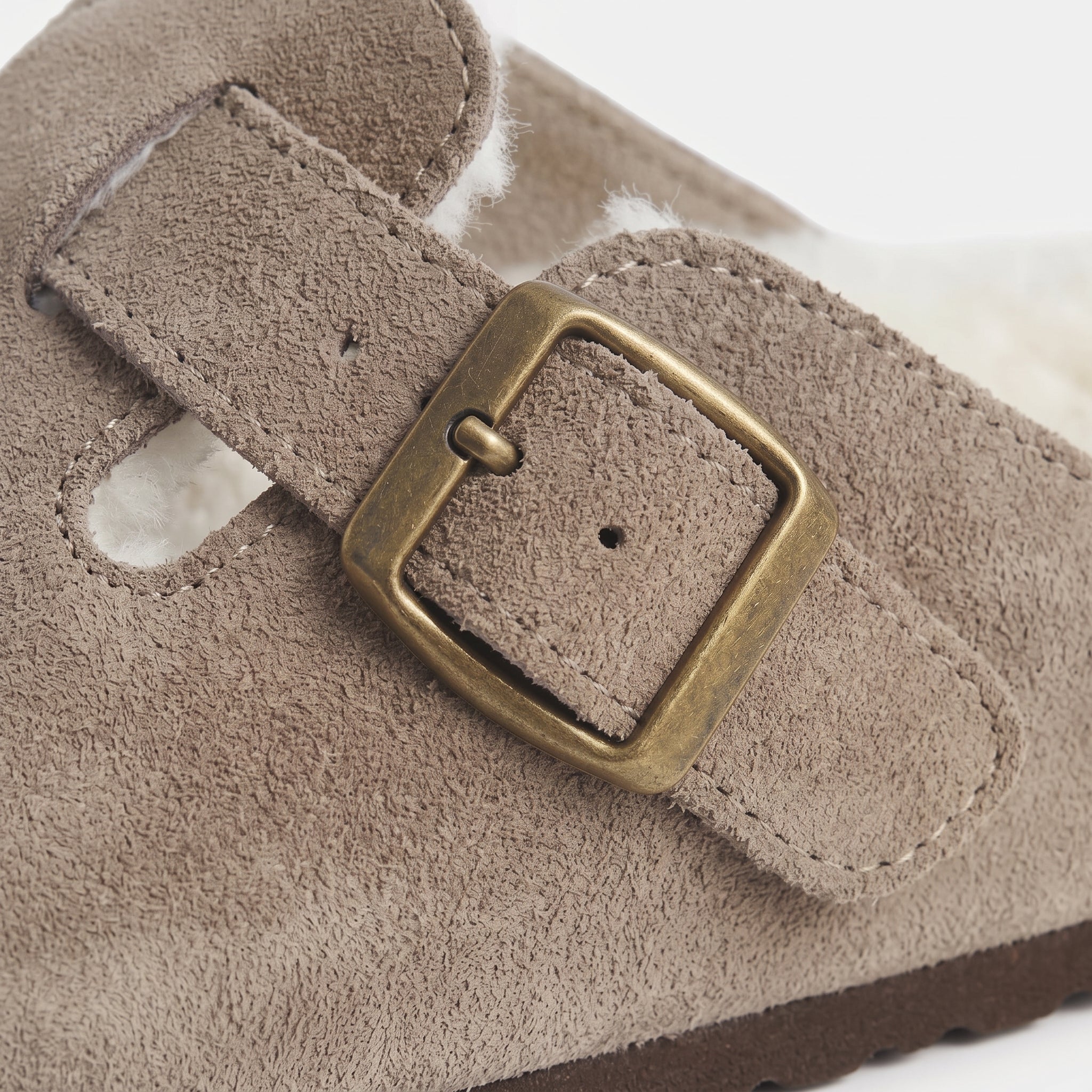 Fenn Cozy Suede Clog