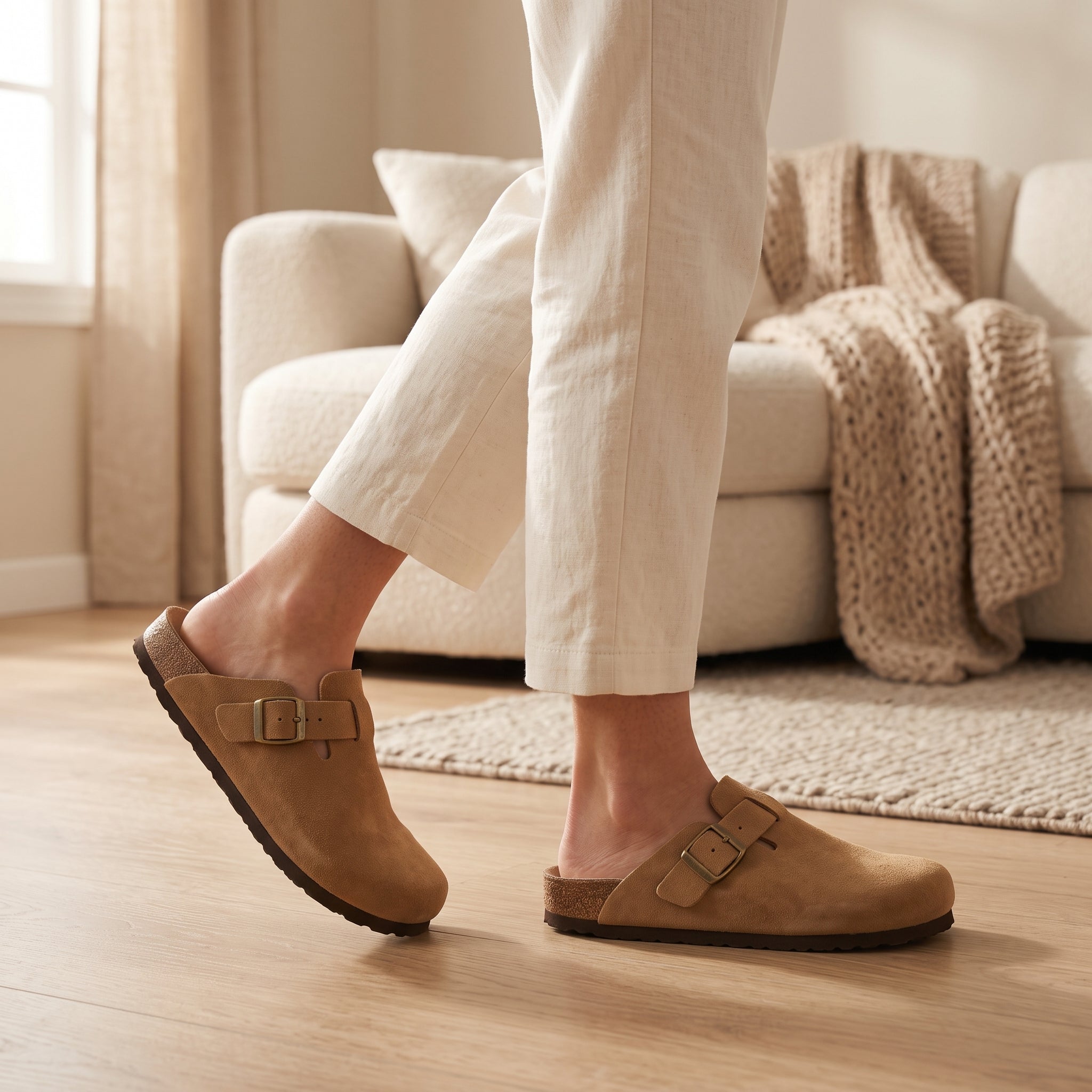Fenn Classic Suede Clog