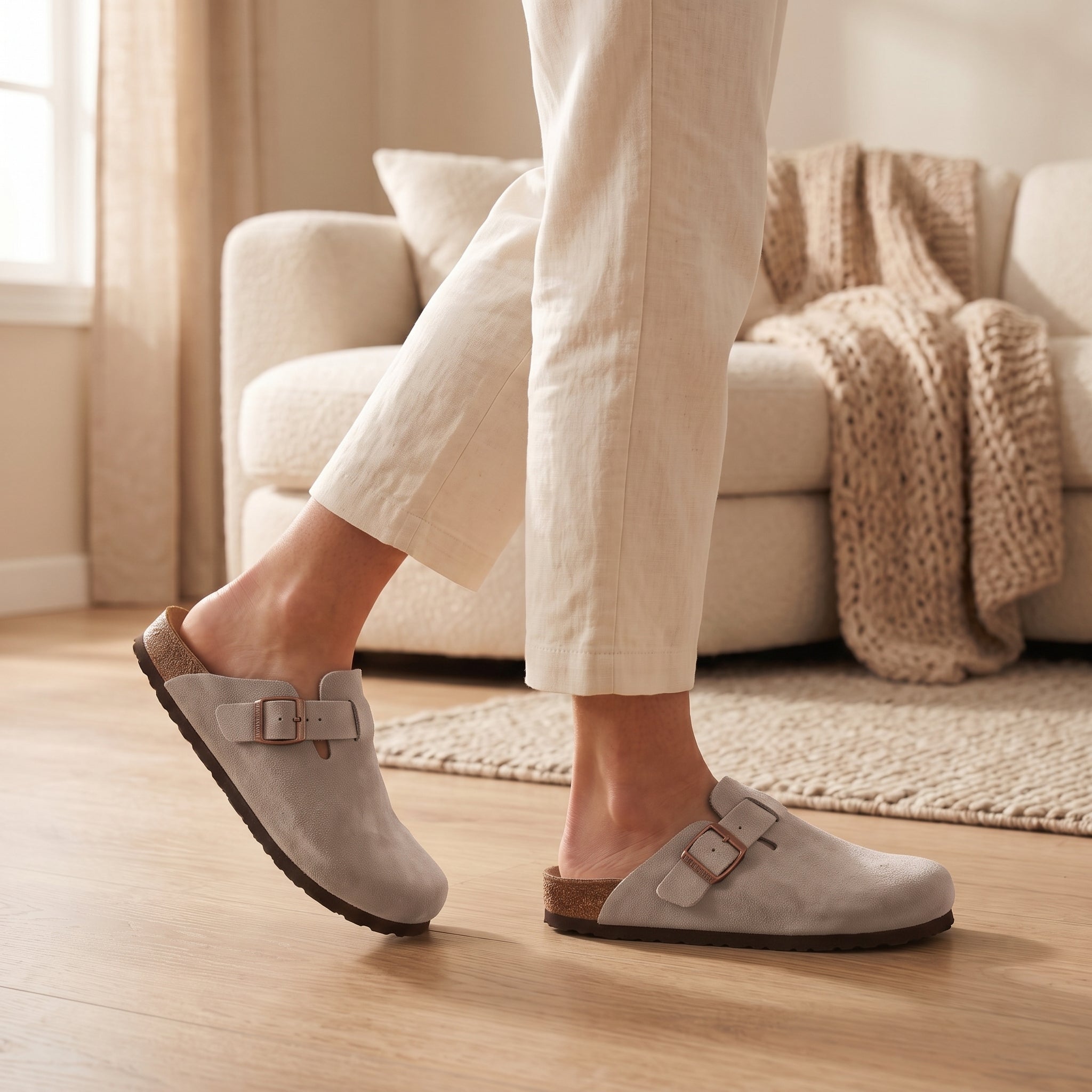 Fenn Classic Suede Clog